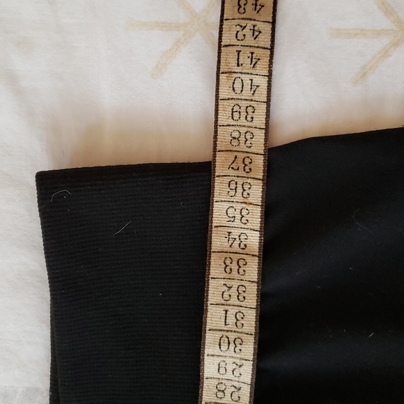 2 Black warm tights - Picture 3 of 5